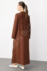 Mesh Sırt Desen İşleme İpekçe Kumaş Spor Kap