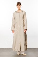 PERCHE İnce İpekçe Dokulu Hafif Kap Ferace