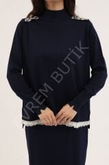 OMZU İNCİLİ DANTELLİ TAKIM