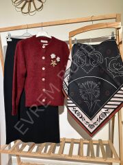 ANGORA BROŞLU HIRKA