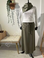 ELENNA CEPLİ DÜĞMELİ ÇAN ETEK